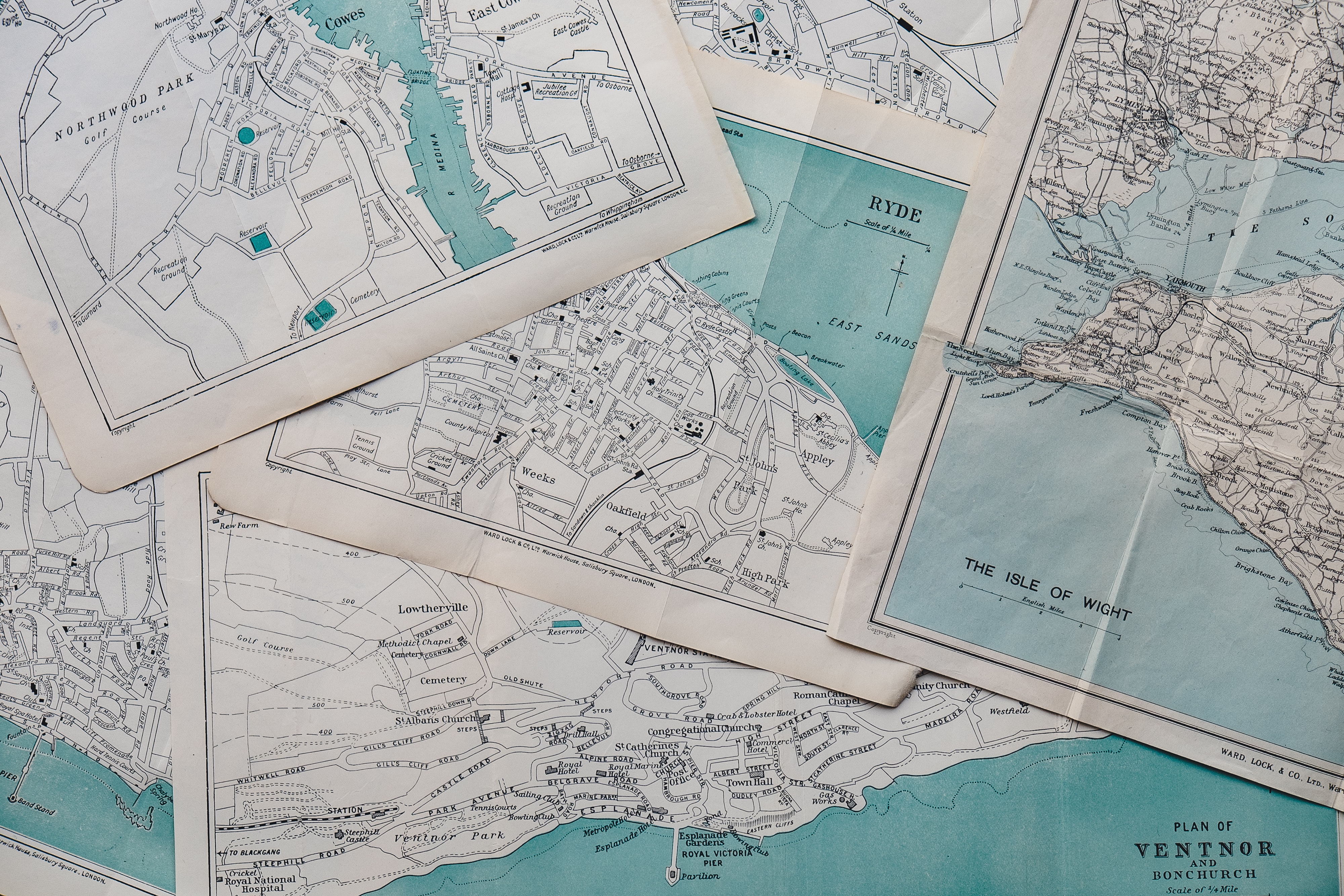 Maps on top of maps.